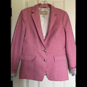 Banana Republic Pink Wool Blazer